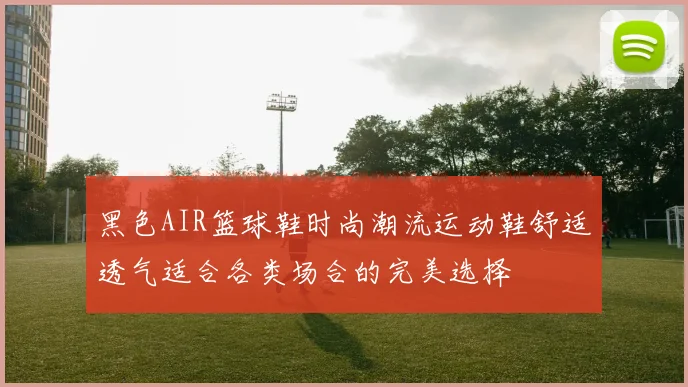 黑色AIR篮球鞋时尚潮流运动鞋舒适透气适合各类场合的完美选择